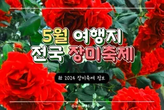 5월 가봐야할 전국 축제 10선 가족 연인 최고 명소_4