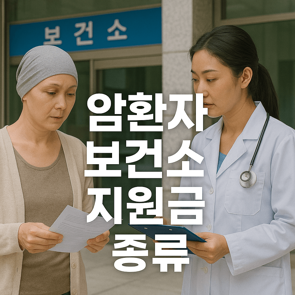지원금 종류