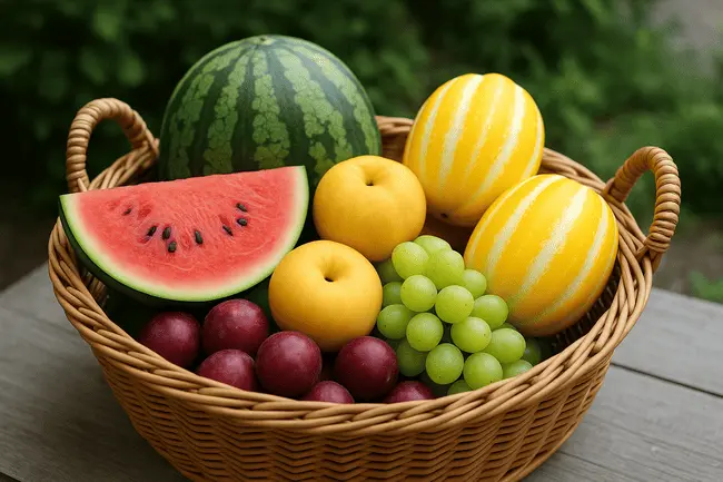 여름철 보양 음식 제철 과일