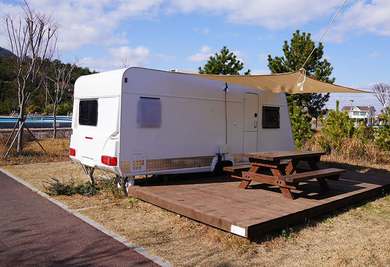 완도 명사십리 오토캠핑장 소개