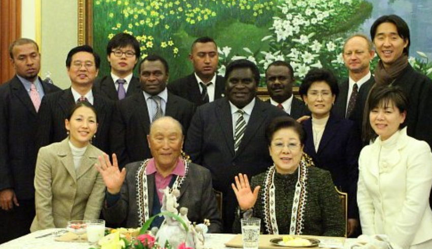 문선명총재-가족