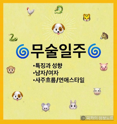 ‘무술일주’ 사주풀이 성격/특징 궁합좋은 일주 연애 사주총평