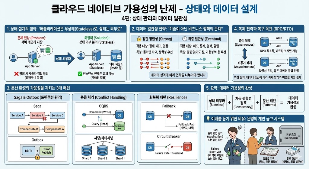 [기술리포트] 클라우드 네이티브 4편 : 상태 관리와 데이터 일관성 - 안정성&middot;신뢰성 확보 전략