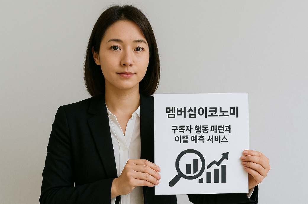 멤버십이코노미 분석 도구로 구독자 행동 패턴과 이탈 예측 서비스