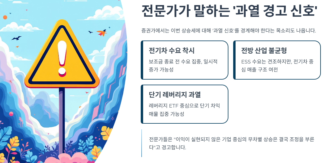 전문가가 말하는 ‘과열 경고 신호’