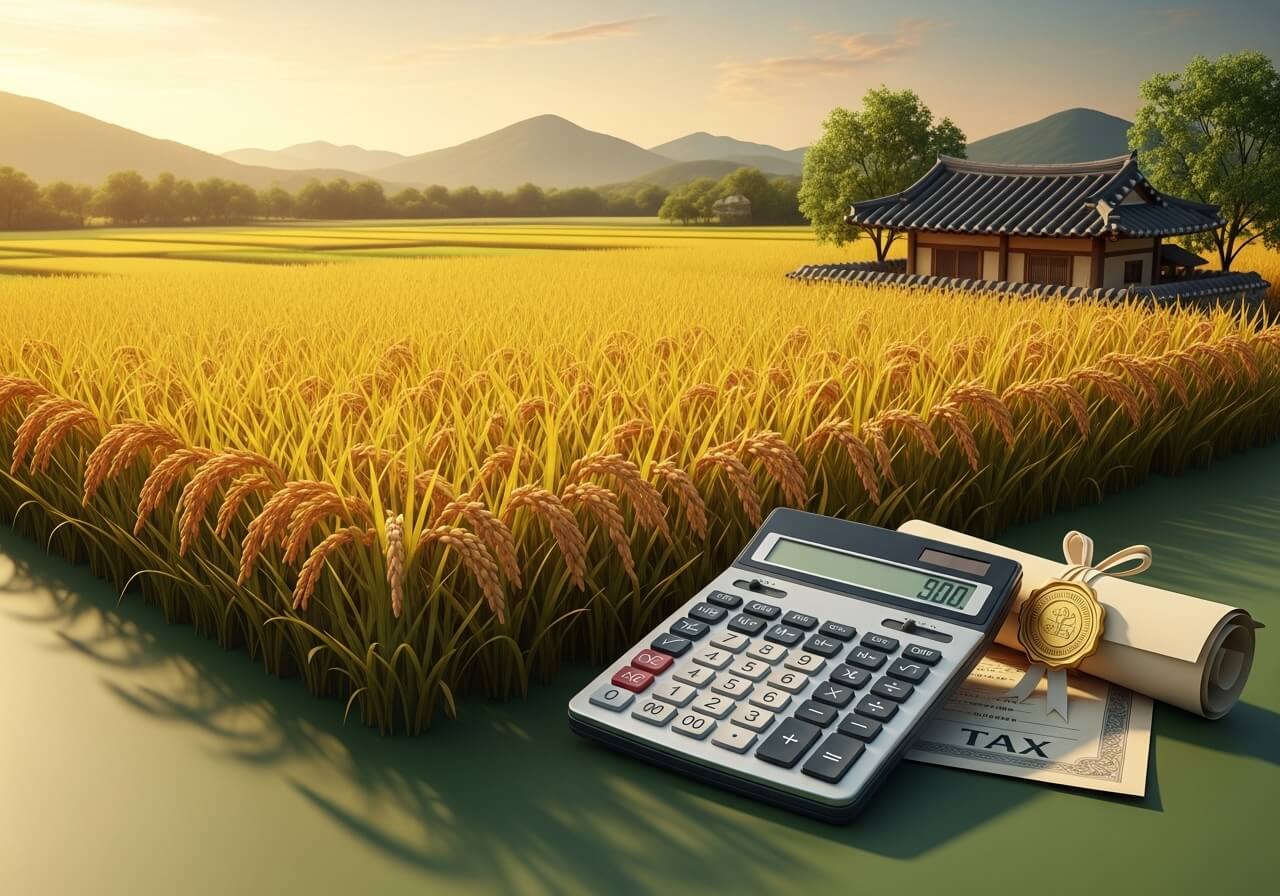 상속받은 농지 양도소득세