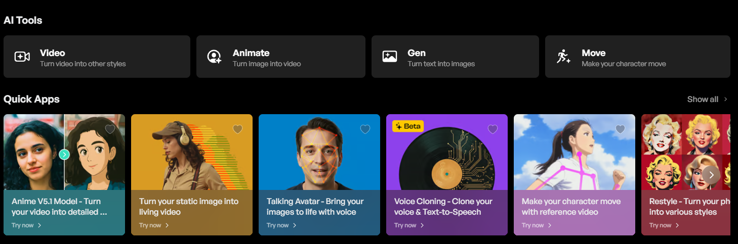 Domo AI ❘ 지브리스타일 이미지로 스토리텔링 가능한 콘텐츠 영상 제작 sns숏폼 애니메이션 영상 드라마 영상제작 이미지