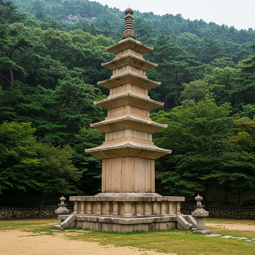 정림사지5층석탑사진