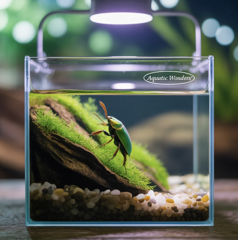 물방개를 위한 아늑한 집 꾸미기