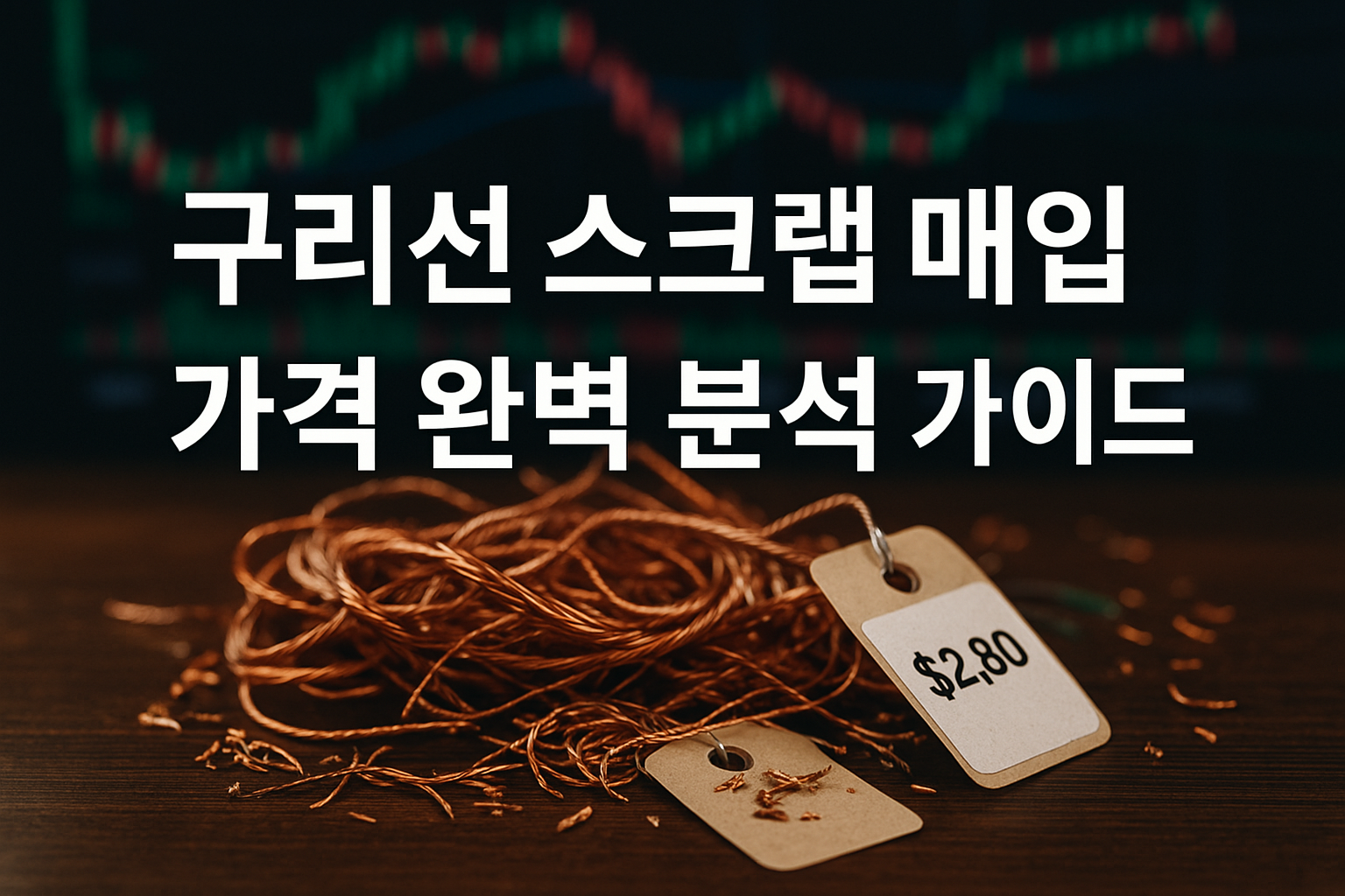 구리선 스크랩 매입 가격 완벽 분석 가이드 관련 이미지