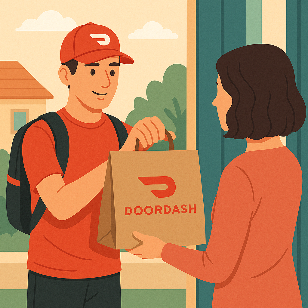 미국 주식 도어대시 6월 주가 급등 분석에 대한 이미지