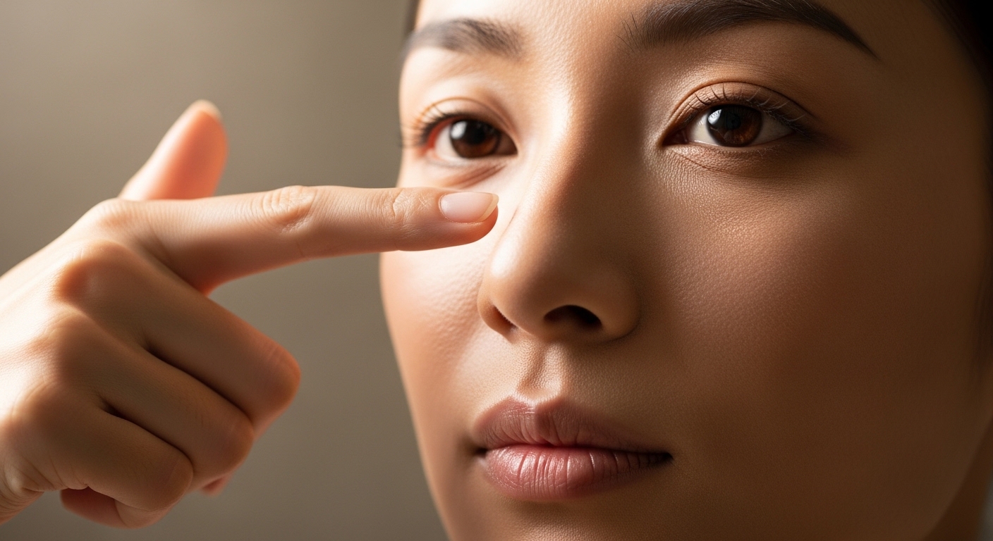 코막힘지압법민간요법스트레칭코지압