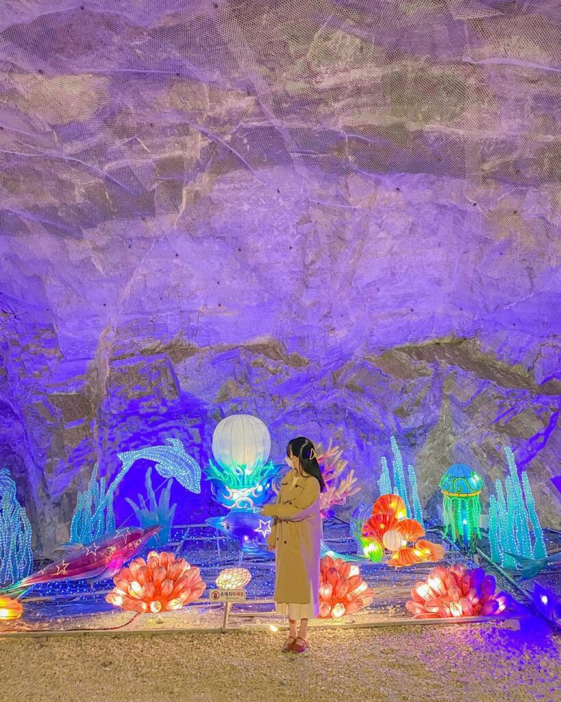 충주 활옥동굴 입장
