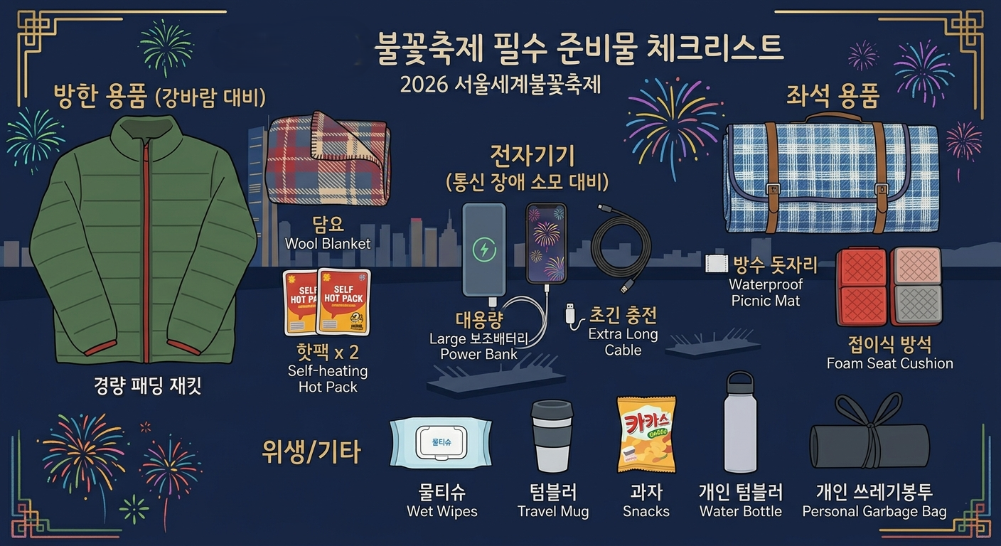 불꽃축제준비물