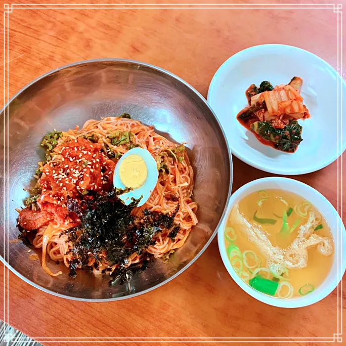 종로 3가 맛집 20년 전통 노포, 비빔국수, 콩국수