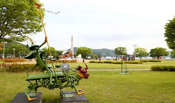 용담댐 조각공원