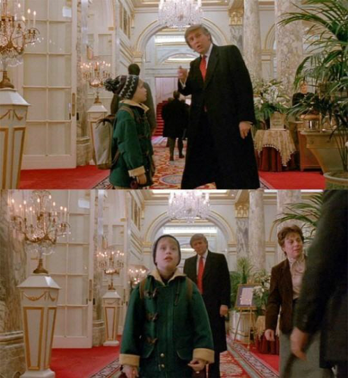 트럼프 나홀로집에 영화 출연