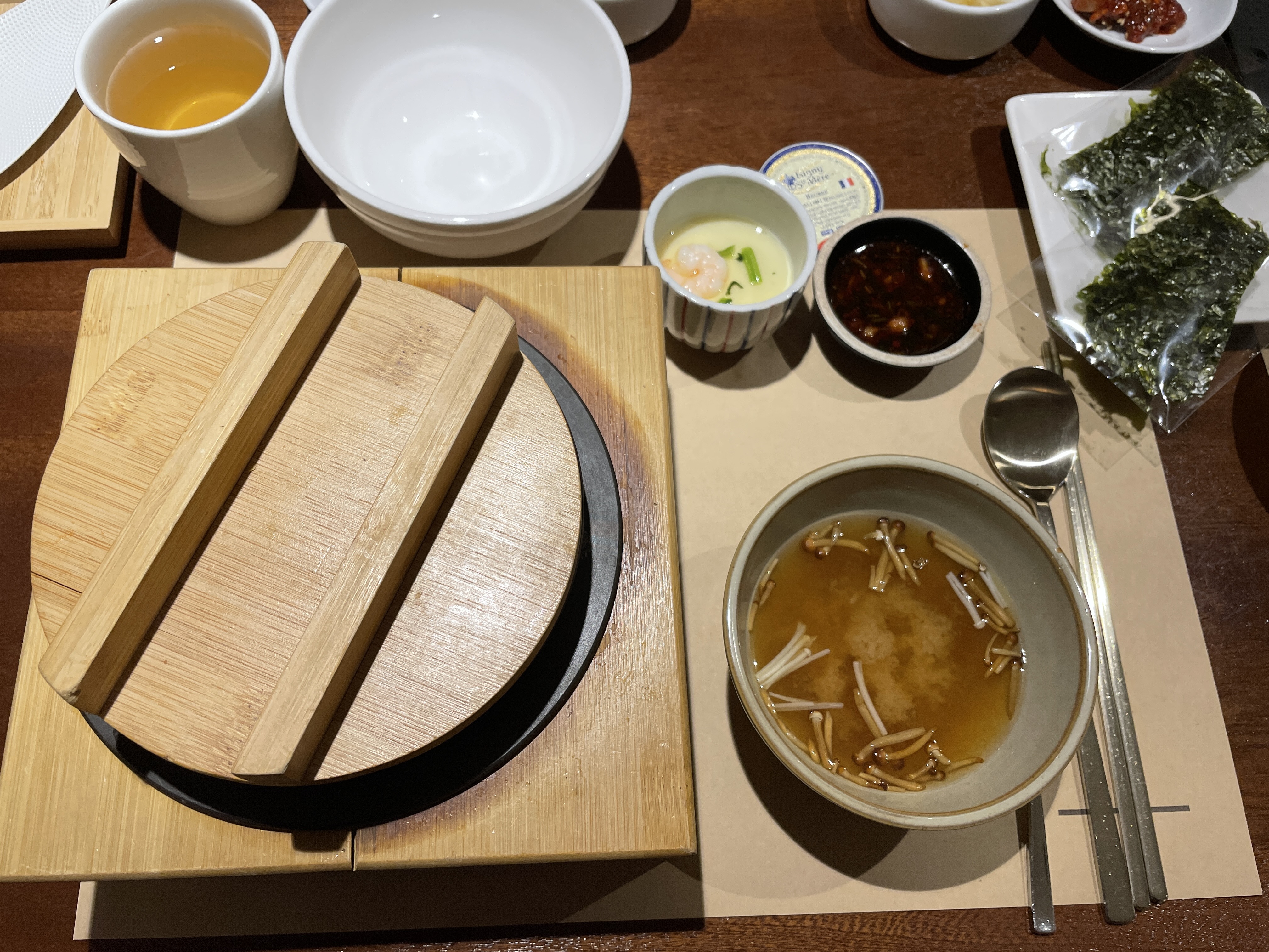 도미전복솥밥
