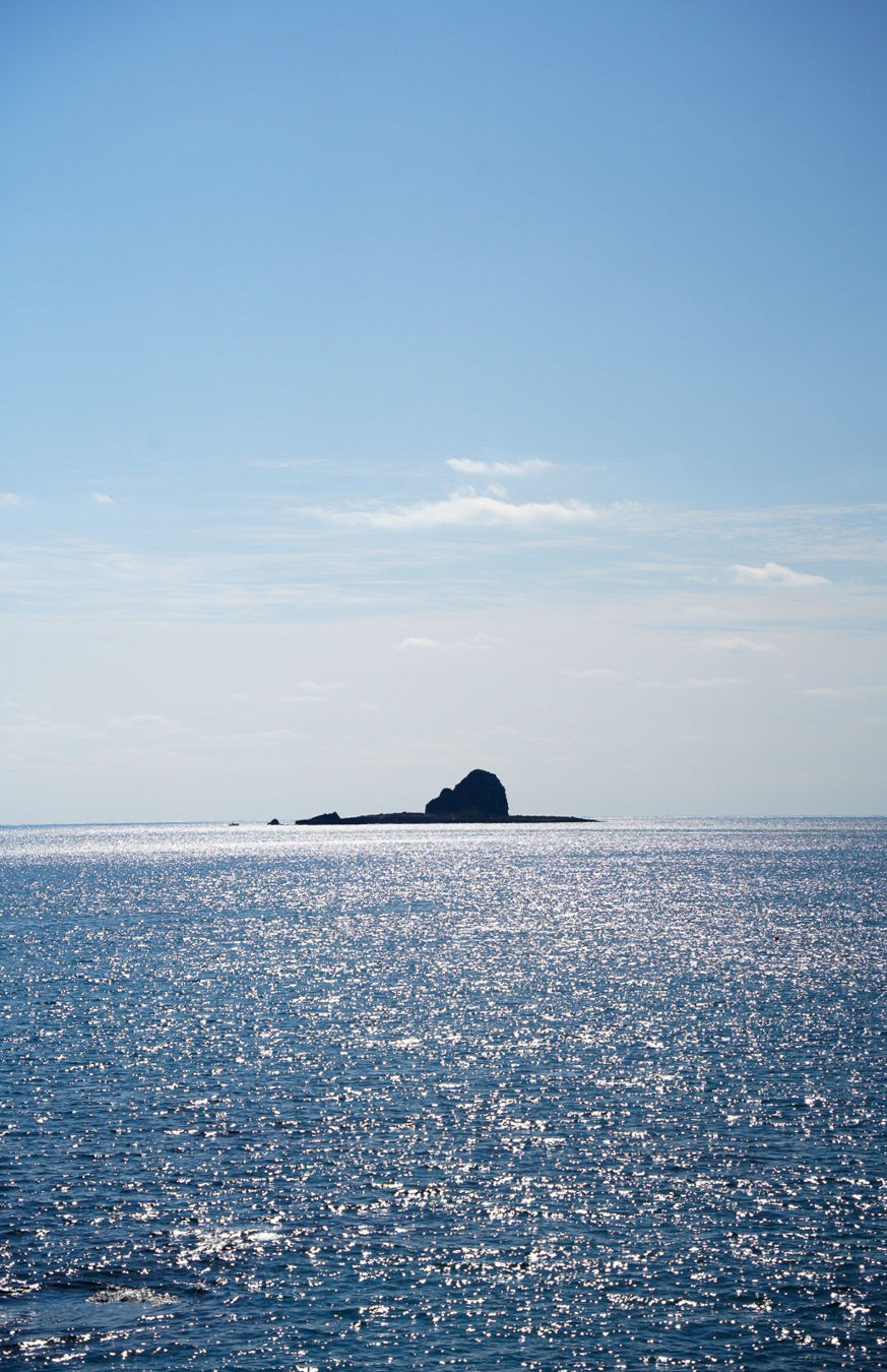 용머리 해안 윤슬