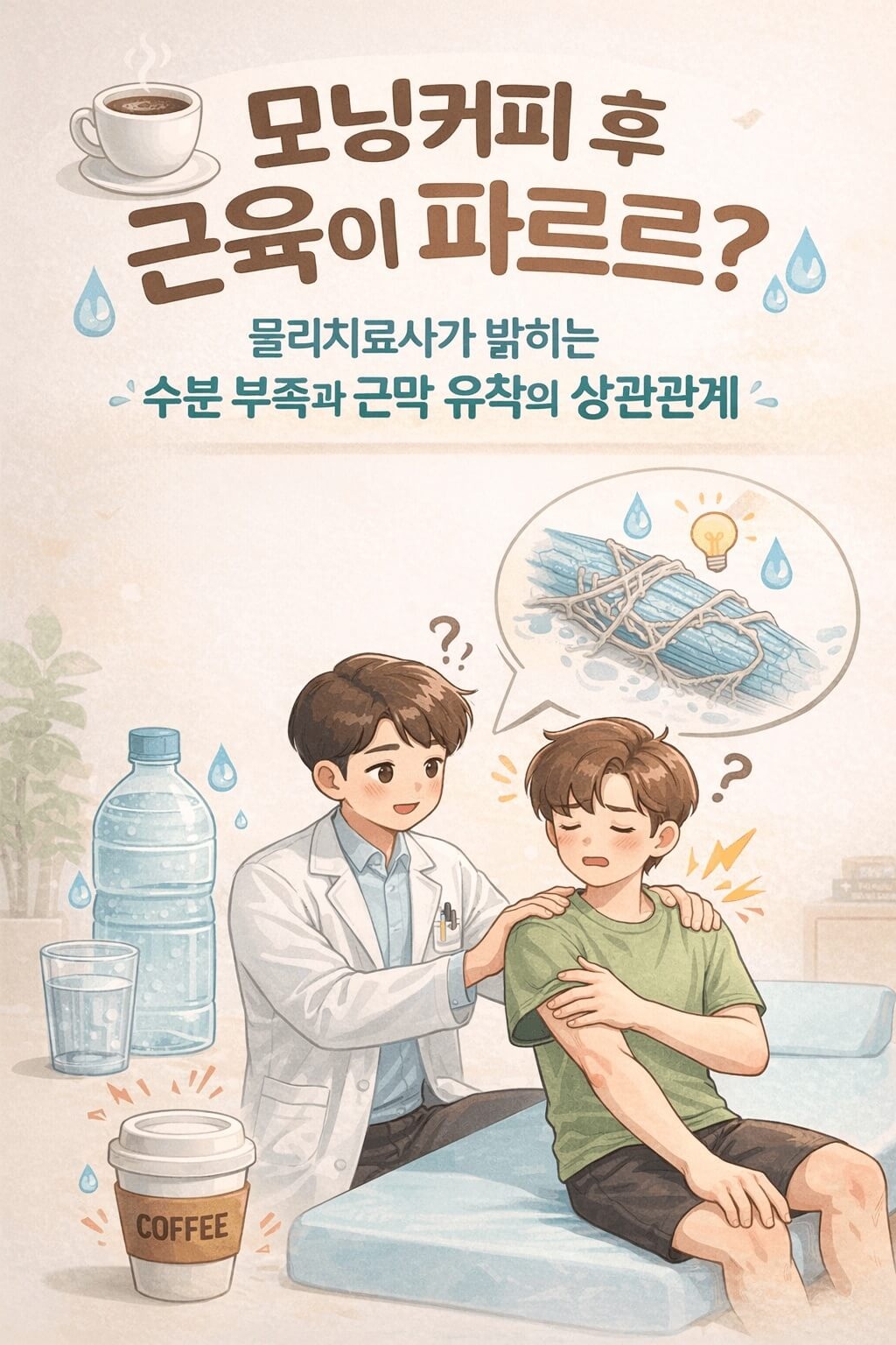 모닝 커피 후 근육이 파르르 떨리는 이유