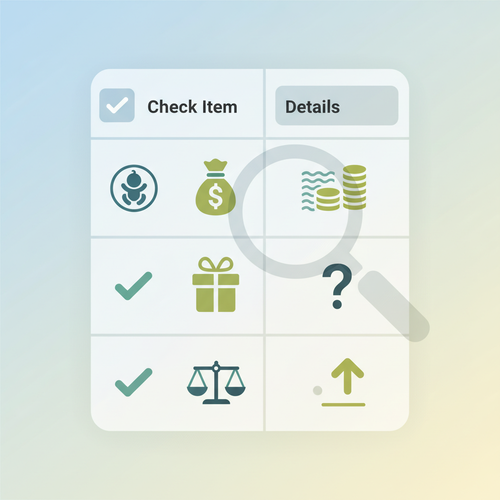 태아보험과 사은품, 후회 없는 선택을 위한 최종 점검