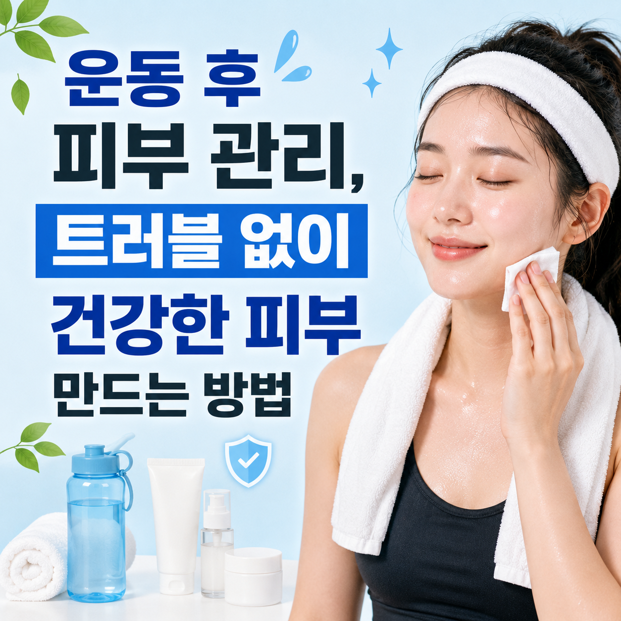운동 후 피부 관리