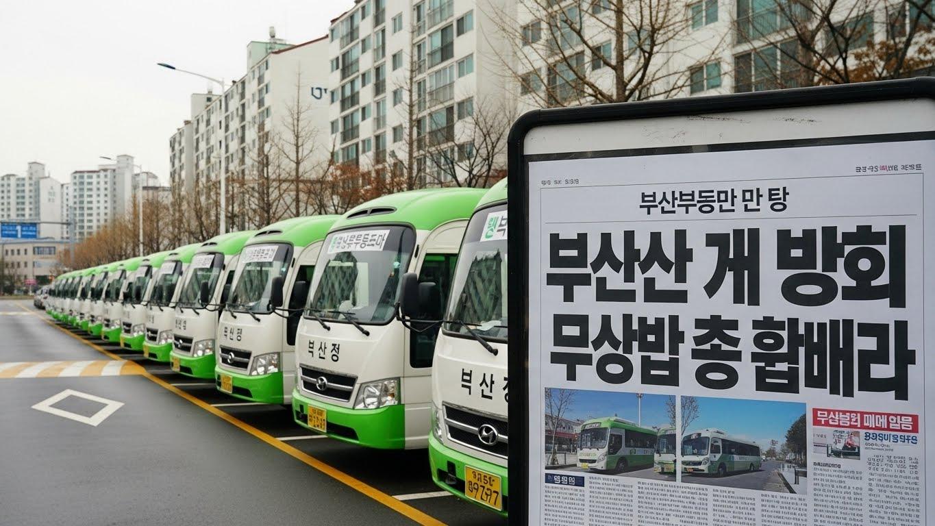 부산 버스 파업 마을버스