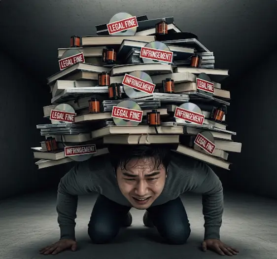 저작권법 발금 사례