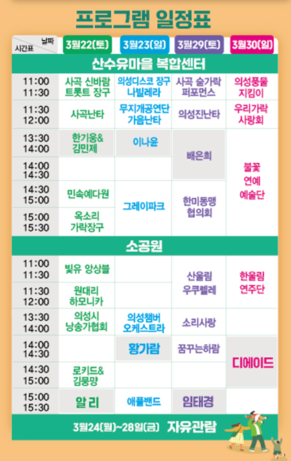 대구 근교나들이: 의성 산수유 축제