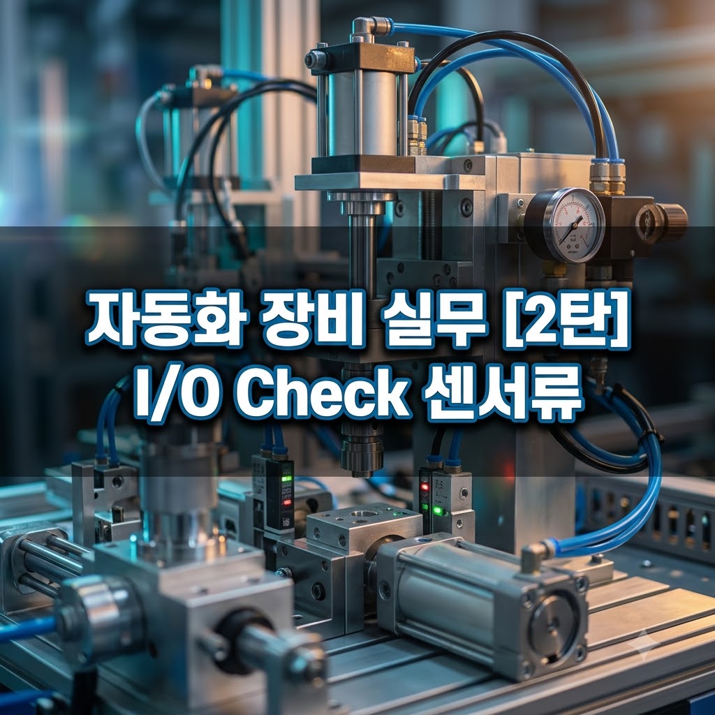 시운전 I/O Check 가이드 2탄: 구동부 센서 및 계기류 점검