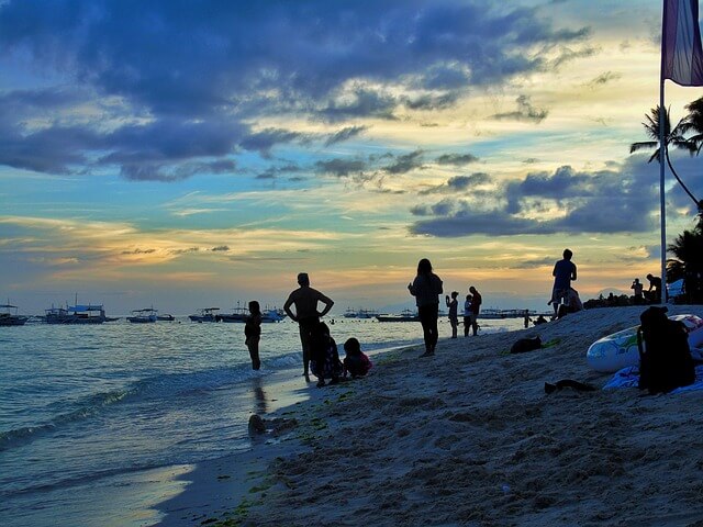 sunset bohol