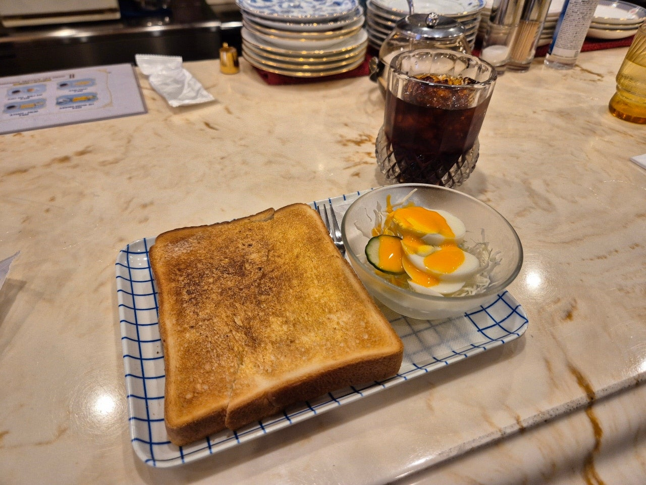 오사카 도톤보리카페 난바카페 아침식사 조식 가능한 '待夢 Taimu' 난바조식