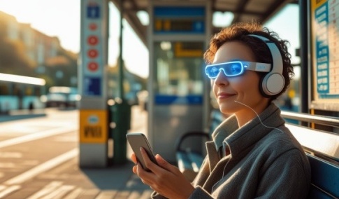 시각장애인이 사용하는 교통보조 모바일 앱 비교