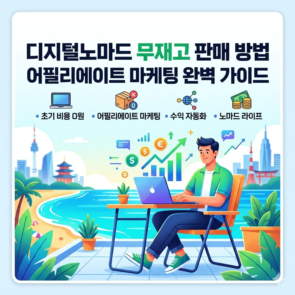 디지털노마드 무재고 판매 방법 어필리에이트-리브워크