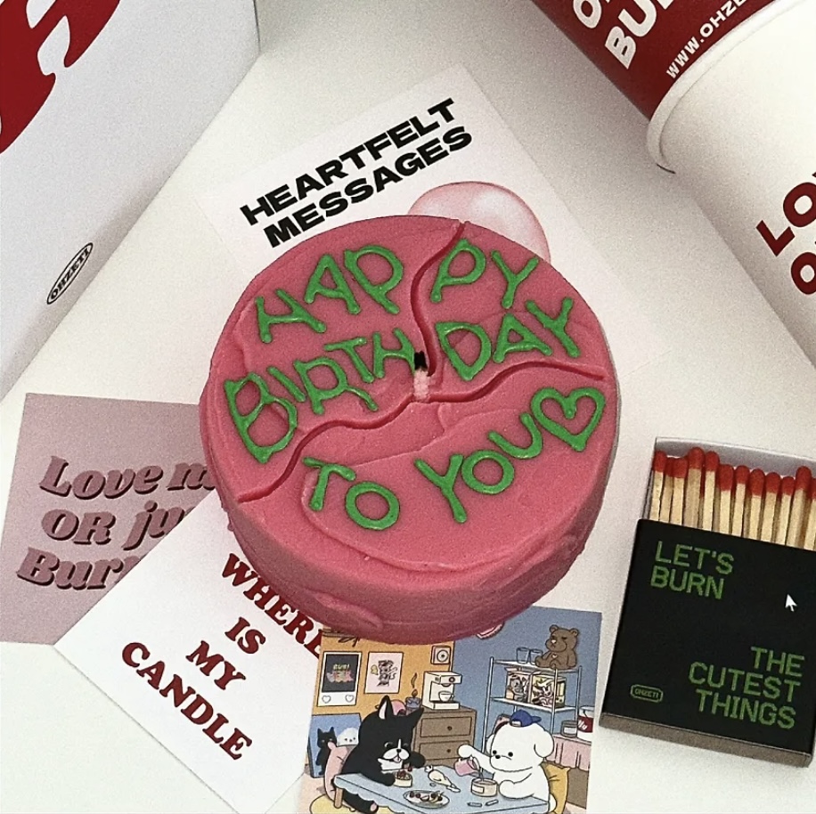 핸드메이드 캔들 선물