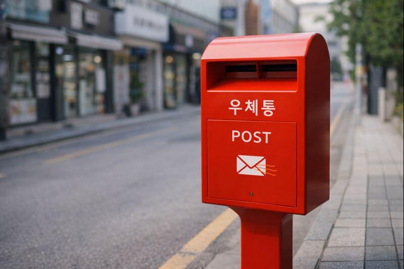 왜 우체통은 빨간색이 많을까? “잘 보이게”가 만든 색의 규격
