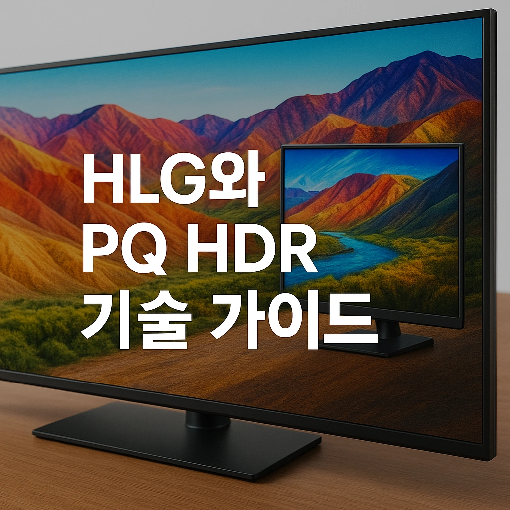 HLG와 PQ HDR 기술 가이드