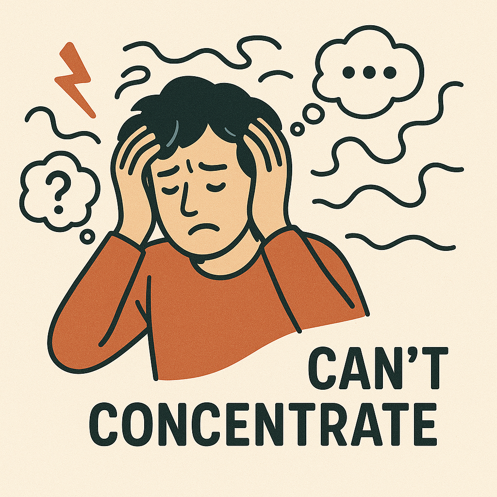왜 집중이 안 될까? 뇌과학으로 설명하는 집중력 저하 원인 5가지