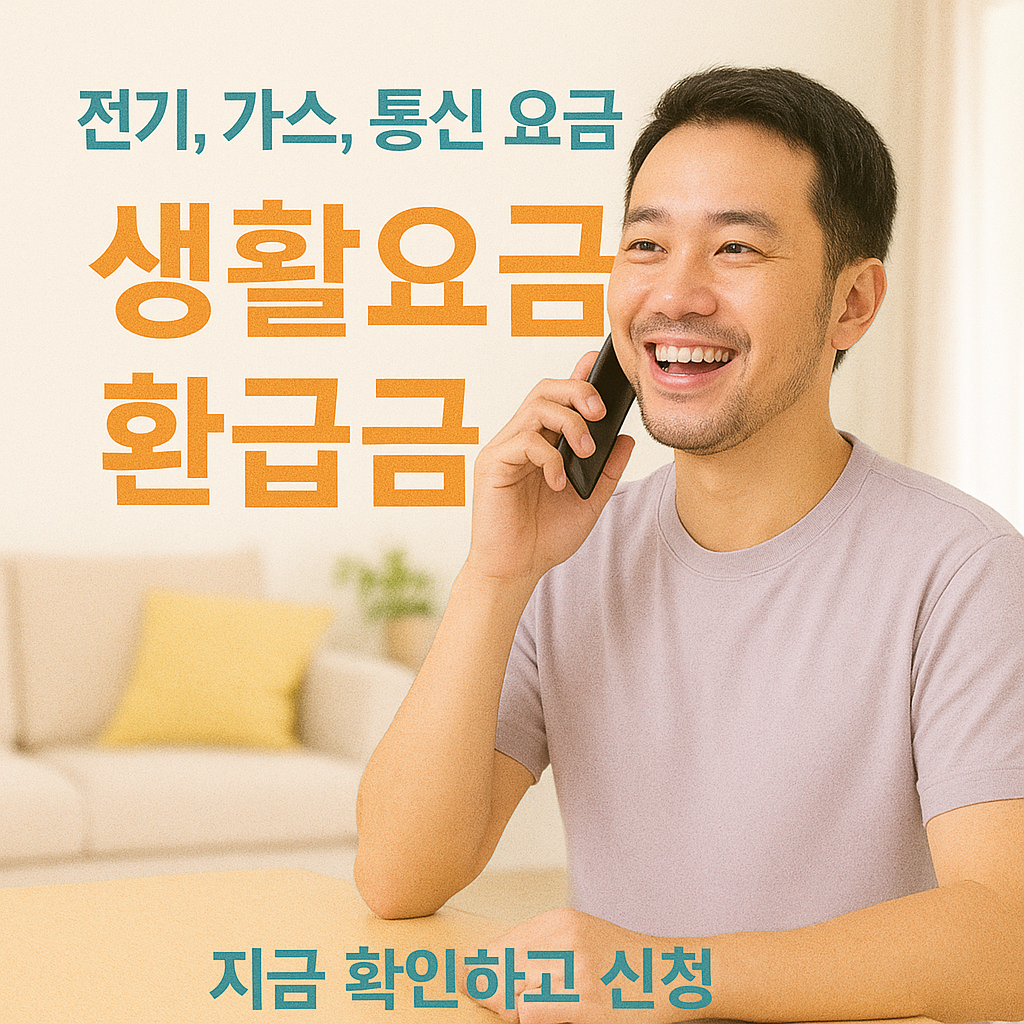 [5편] 몰라서 못받는 생활요금 환급금 총정리