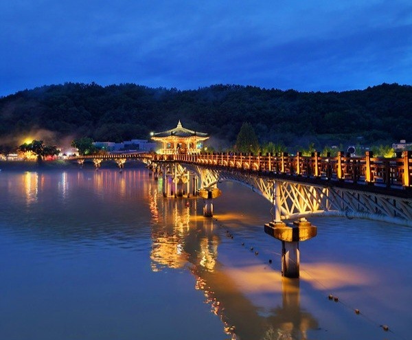 안동 월영교 사진