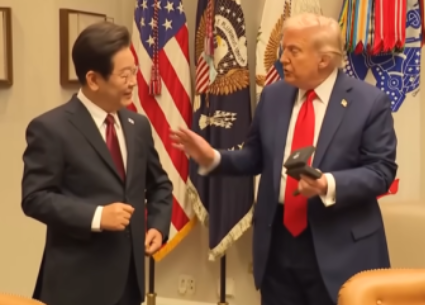 트럼프 모나미 주가 급등, 한미 외교 중 무슨 일?