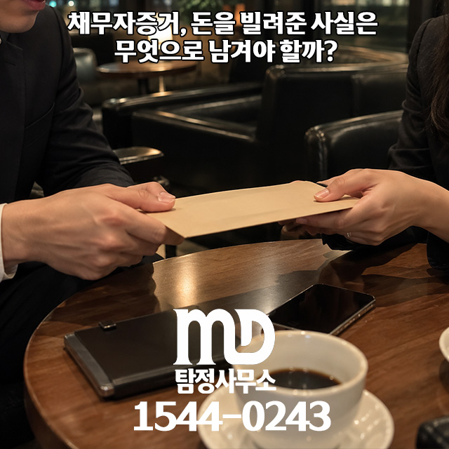채무자 증거 탐정 조사 안내