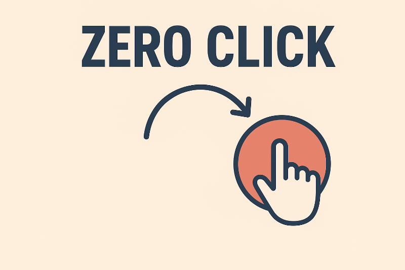 제로 클릭은 소비자가 **'굳이 검색해서 비교할 필요가 없는 상황'**에서 진정으로 시작됩니다. 왜일까요? 🤔 바로 **'압도적인 신뢰'**가 있기 때문이죠!