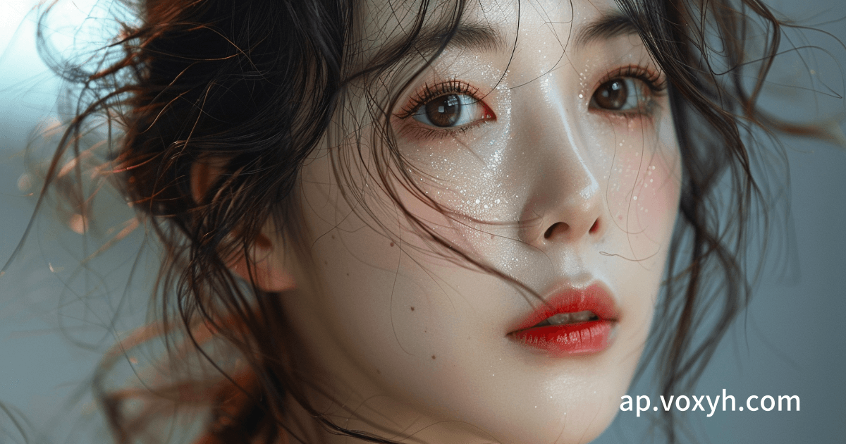 철분이 부족으로 얼굴이 창백하고 무기력한 얼굴