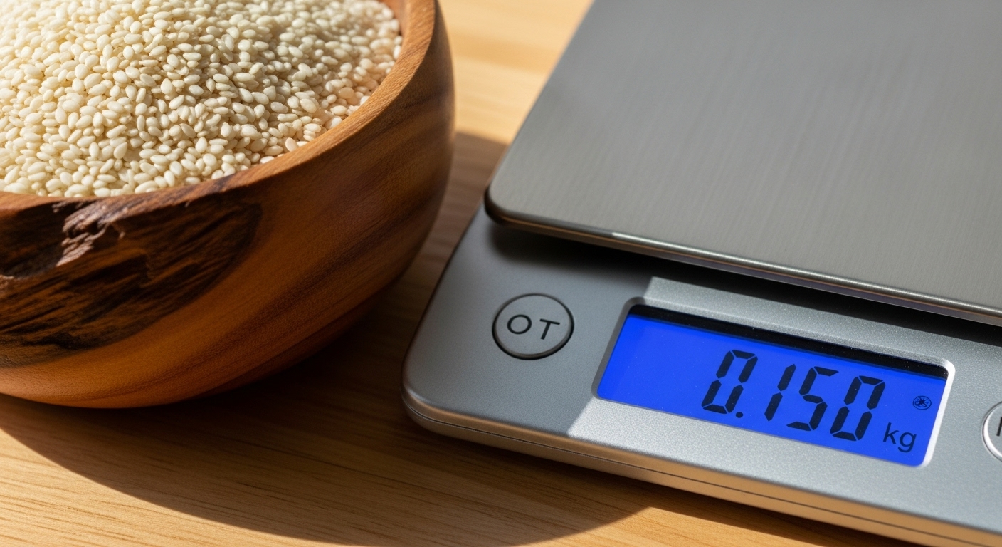 참깨 한말은 몇kg