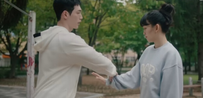 언더커버하이스쿨7화-공원에서호신술-작전전호신술교육