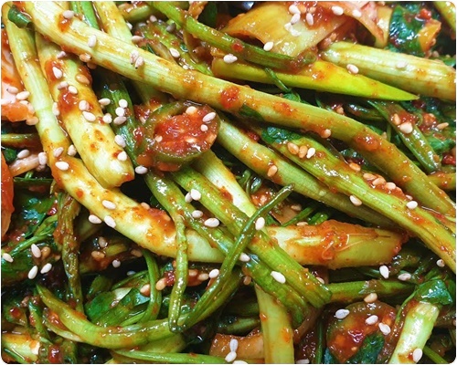 미나리무침 만드는 법