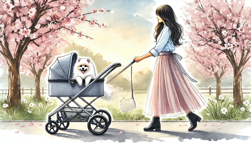 강아지유모차에 대한 이미지