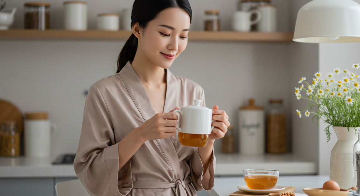 ๋ถ๋ฉด์ฆ ๊ฐ์ ์ ์ํด ์ํ์ต๊ด์ ๊ณ ์น๋ ์ฌ์ฑ ์ด๋ฏธ์ง