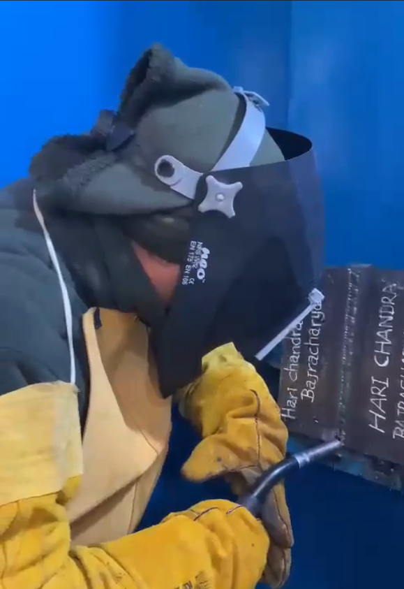 용접전문가 모습